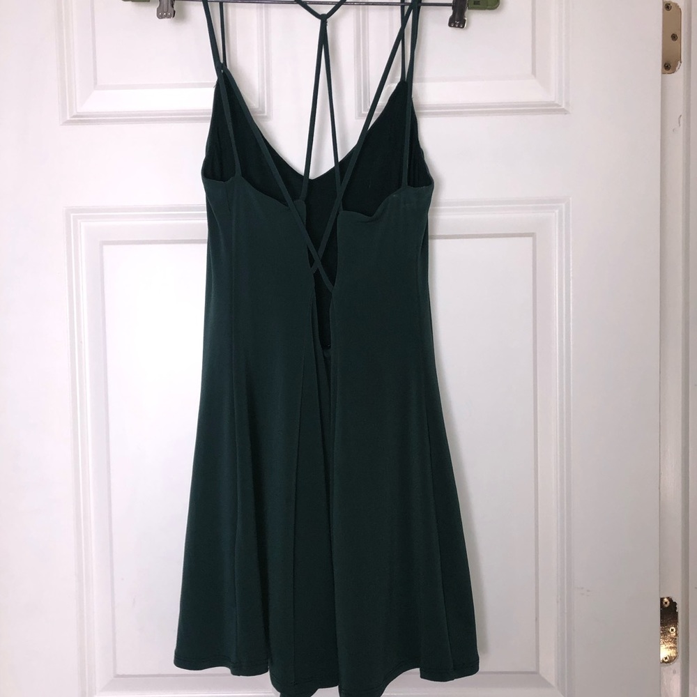 Urban Outfitters Emerald Green Skater Dress